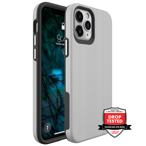 iPhone 12 Pro Max ProGrip Case Xquisite Silver