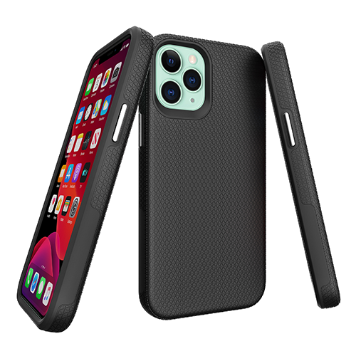 iPhone 12 ProGrip Case Xquisite Black Back