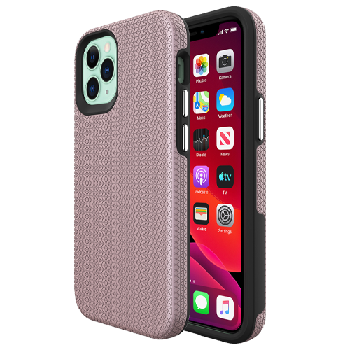 iPhone 12 ProGrip Case Xquisite Rose Gold Back