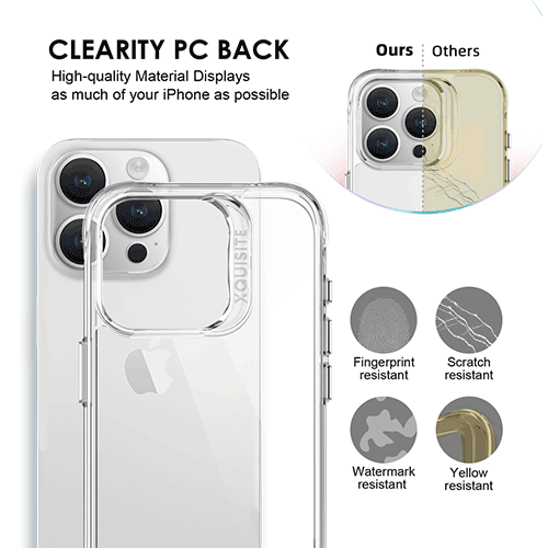 iPhone 15 Pro ProAir Case Xquisite Clear Back