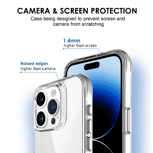 iPhone 15 Pro ProAir Case Xquisite Clear Front