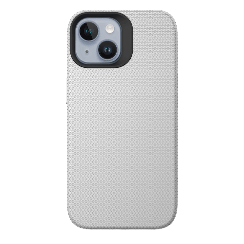 iPhone 15 ProGrip Case Xquisite Silver Back