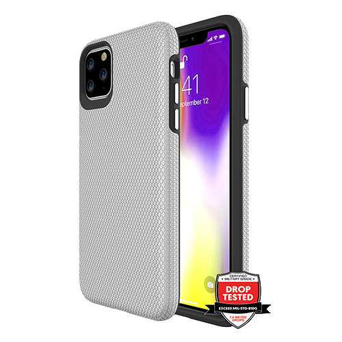 iPhone 11 Pro Max ProGrip Case Xquisite Silver