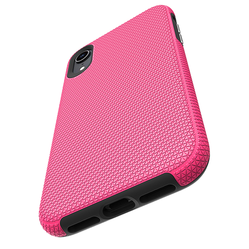iPhone Xr ProGrip Case Xquisite Pink Front
