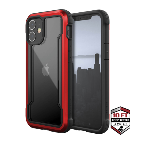 iPhone 12 Mini Raptic Shield Case Red