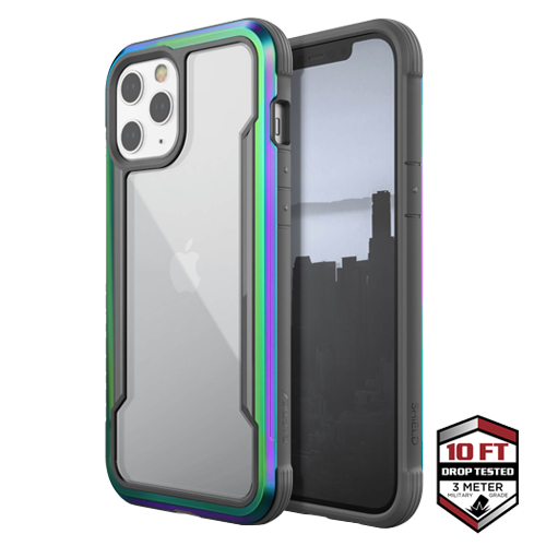 iPhone 12 Pro Max Raptic Shield Case Iridescent Side