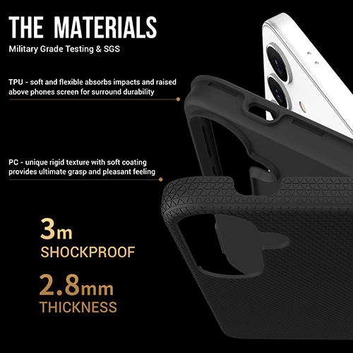 Samsung Galaxy S25 ProGrip Case Xquisite Black Front