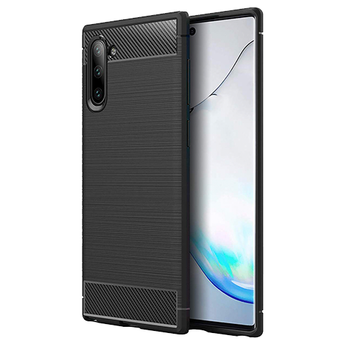 Samsung Galaxy Note 10 CarbonAir Case Xquisite Black Front