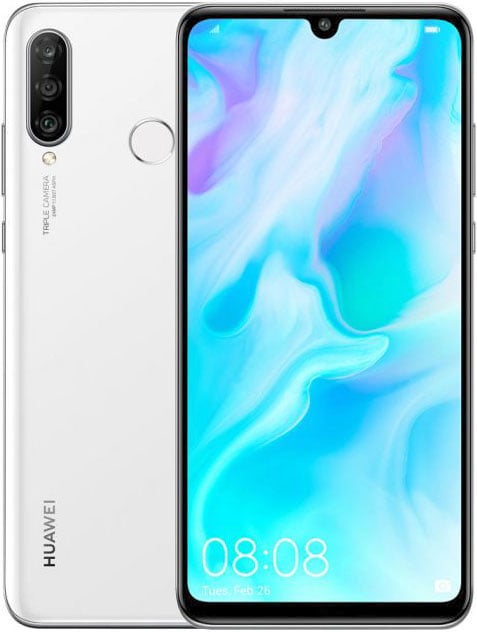 Huawei P30 Lite, 2019 128GB Pearl White