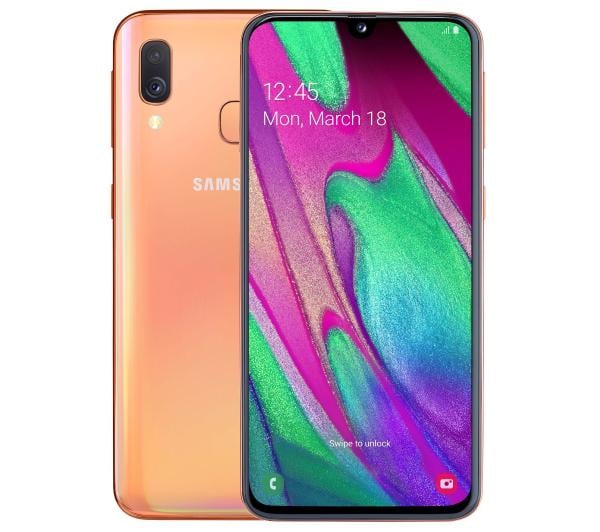 Samsung Galaxy A40, 2019 64GB Coral